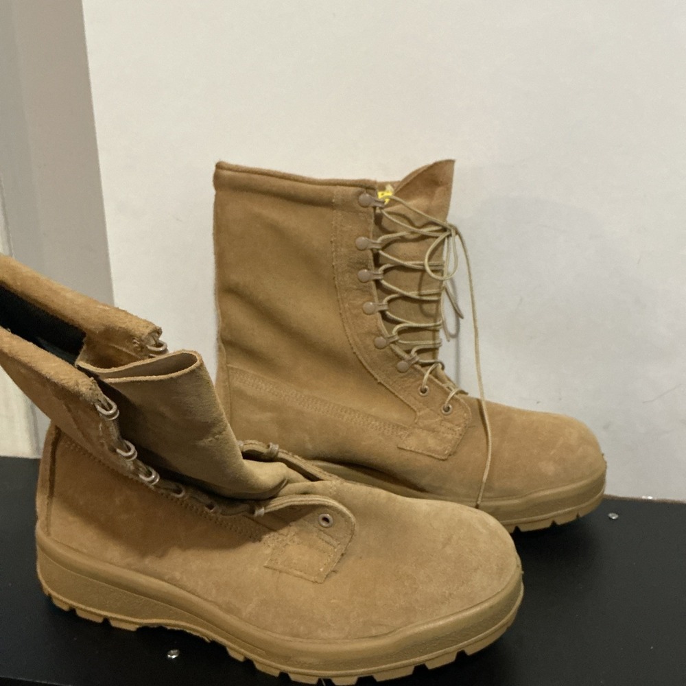 Belleville ICWR Boots Gore-Tex Intermediate Cold Wet Weather TAN Mens 12.5 W - Picture 6 of 8